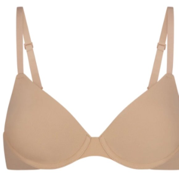 (2253/2254) SKIMS FITS EVERYBODY T-SHIRT BRA- CLAY - 34DDD/36DDD - Picture 2 of 3